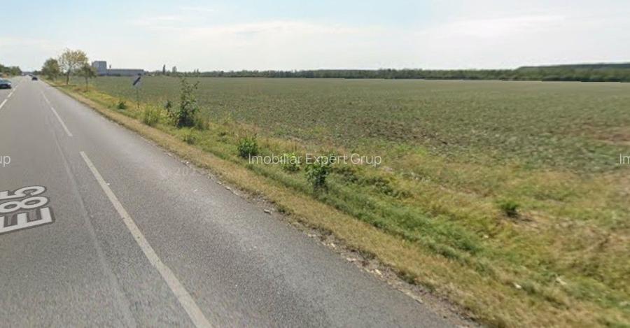 Teren intravilan 4,25ha, deschidere d=110ml la DN2 - 4