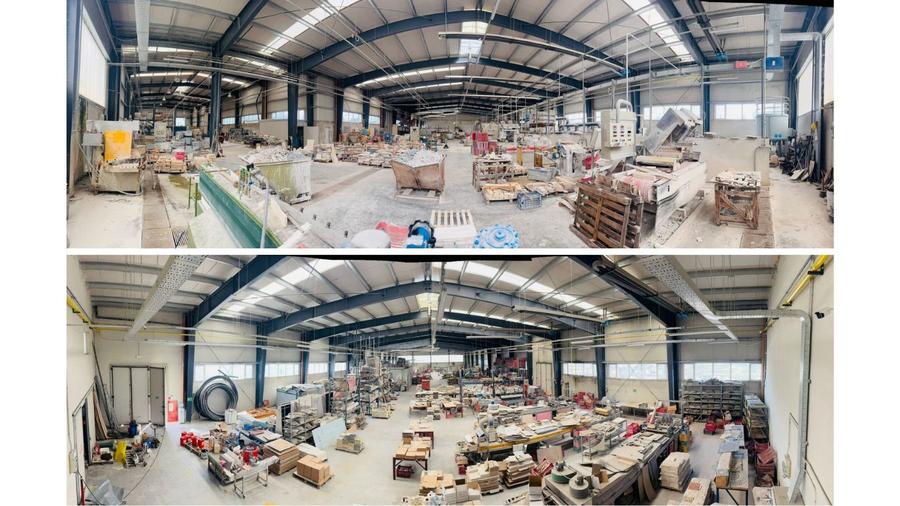 Hala industrială la cheie 2760mp teren 13.000mp, Fântânele Jud. Arad