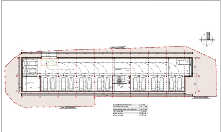 Teren 1166mp, proiect Clinica si Birouri, Gruia