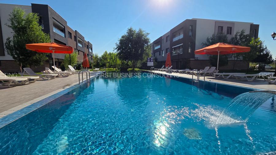 GARSONIERA in Complex cu Piscina zona Otopeni bloc NOU
