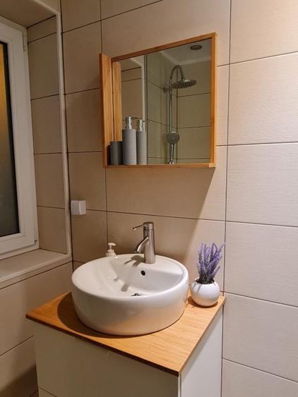 Garsoniera Dorobanti NOU - design rafinat, complet utilata, etj 1, bloc tip vila