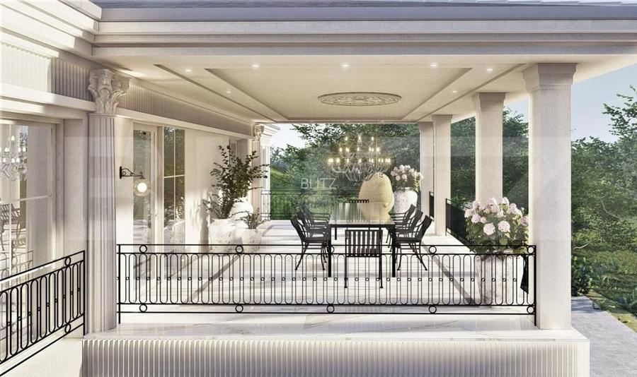 Vilă exclusivistă cu panoramă spectaculoasă și proiect de design interior