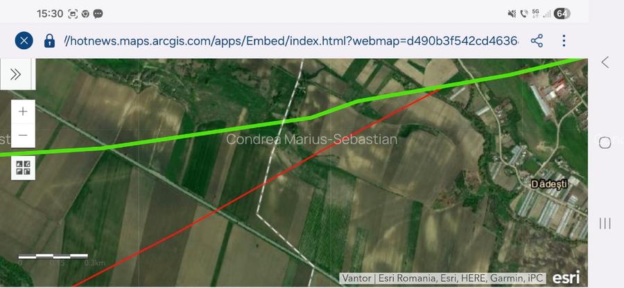 Teren de vanzare per mp-zona Tg Frumos langa autostrada A8 - 2
