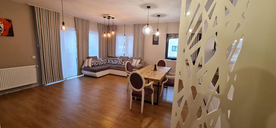 3 camere, de inchiriat, 83 mp, cu parcare subterana, in Buna Ziua