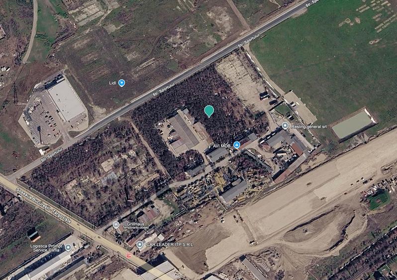 Teren pentru dezvoltare light industrial sau retail - Buftea Sud 5ha