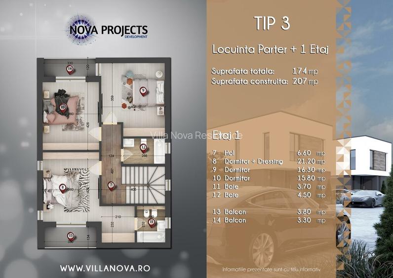 Casa finalizata cu HVAC |Pompa caldura |Ventiloconvectoare |Panouri fotovoltaice - 20