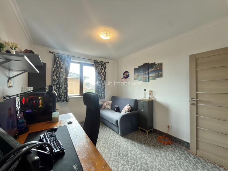 Duplex 4 camere, P+E, 111mp utili, 263mp teren in Utvin - 5