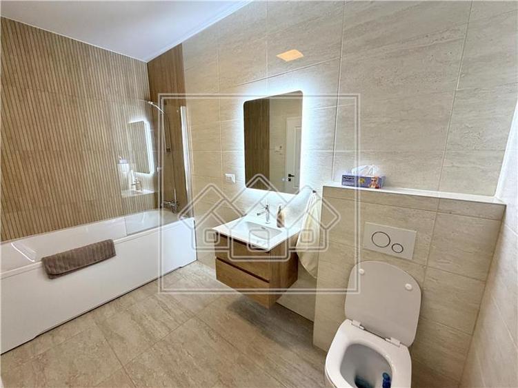 Penthouse nou - 87 mp utili, terasa 100 mp - mobilat si utilat modern