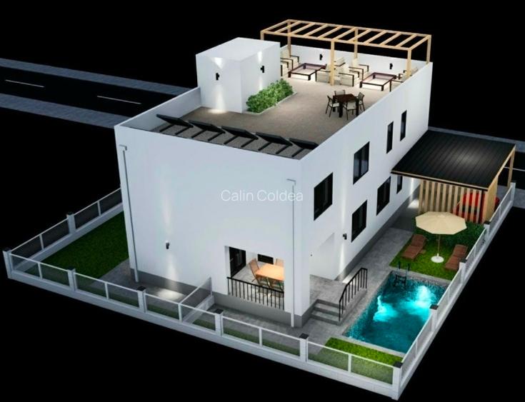 In rate direct de la proprietar, apartament 115mp, terasa, curte si parcare, sem - 2
