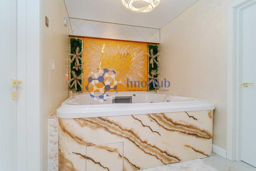 Apartament 2 camere in Copou, mobilat lux, jacuzzi, etaj 8