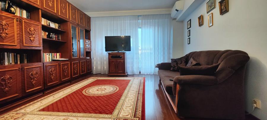 🙋Capitol🔸3 Camere 80,70m² Etaj 5 Mobilat Utilat Centrala pe Gaze