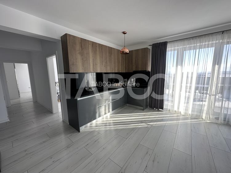 Penthouse de vanzare cu terasa de 97 mpu zona Doamna Stanca Sibiu - 3