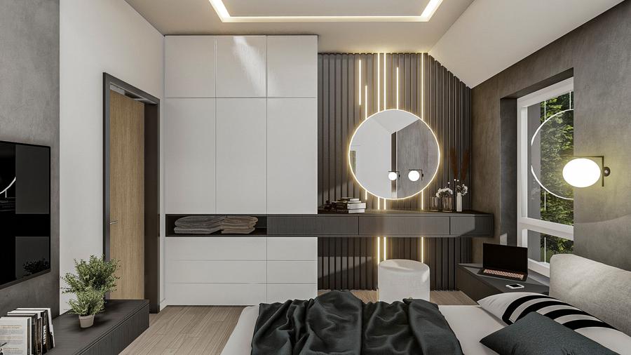 MONARCH SOLEIL - Casa cu 3 dormitoare, 3 bai, dressing , 2 locuri parcare