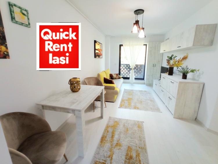 Copou Stoicescu Residence Apartament 2Camere Open Space Modern De Inchiriat