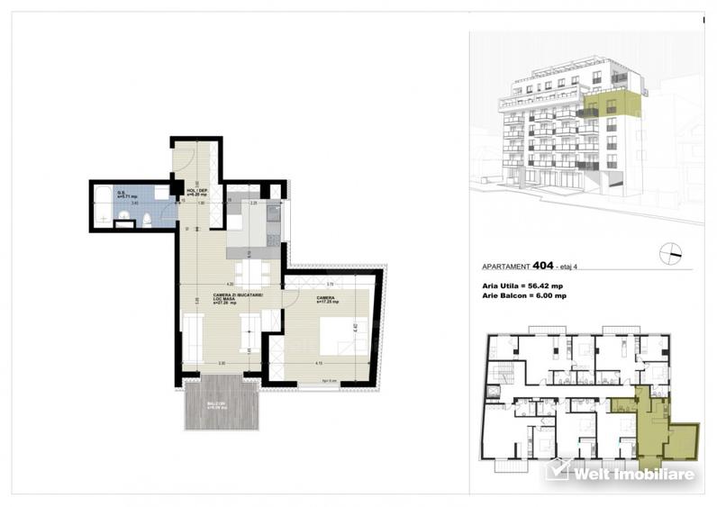 Apartamente premium cu 2 camere, preturi promotionale, zona Calea Dorobantilor!