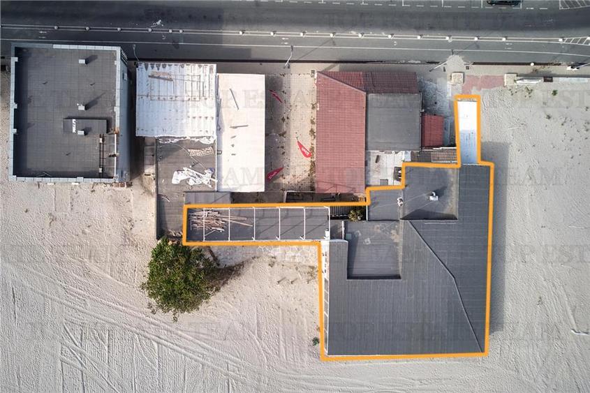 Teren Intravilan Faleza Mamaia ,Constanta -vedere frontala la mare - 676 mp