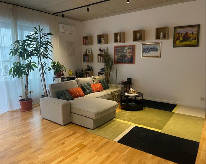 Apartament 2 camere in complex rezidential elegant zona Barbu Vacarescu 90mp