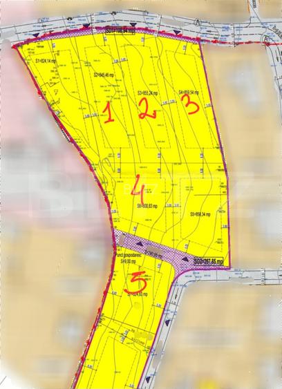 Teren intravilan cu PUZ aprobat, 801 mp, in Faget Lot 5 - 2