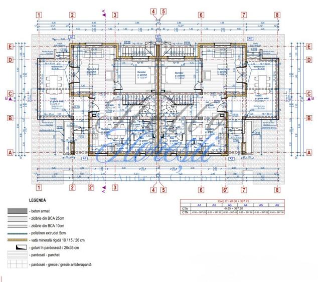 Duplex - 134 mp utili - panouri fotovoltaice - Gilău Sud