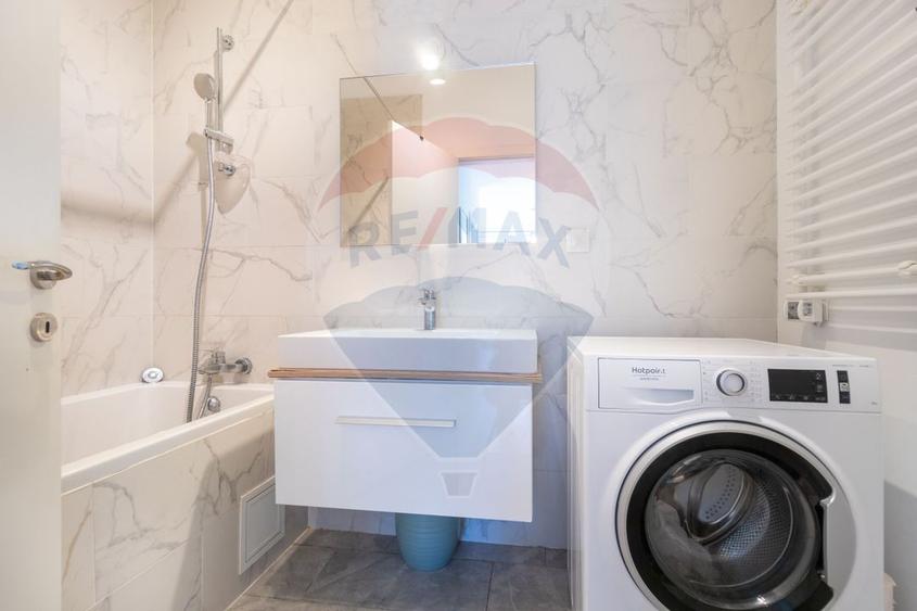 Apartament cu grădină proprie de 76 mp și vedere directă către pădure