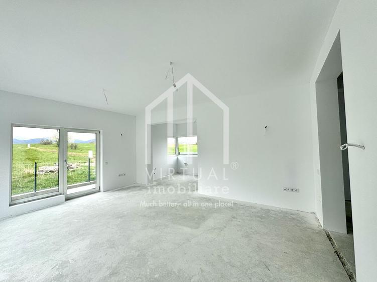 Casa individuala cu 5 camere, 150mp utili+2 terase, 487mp teren