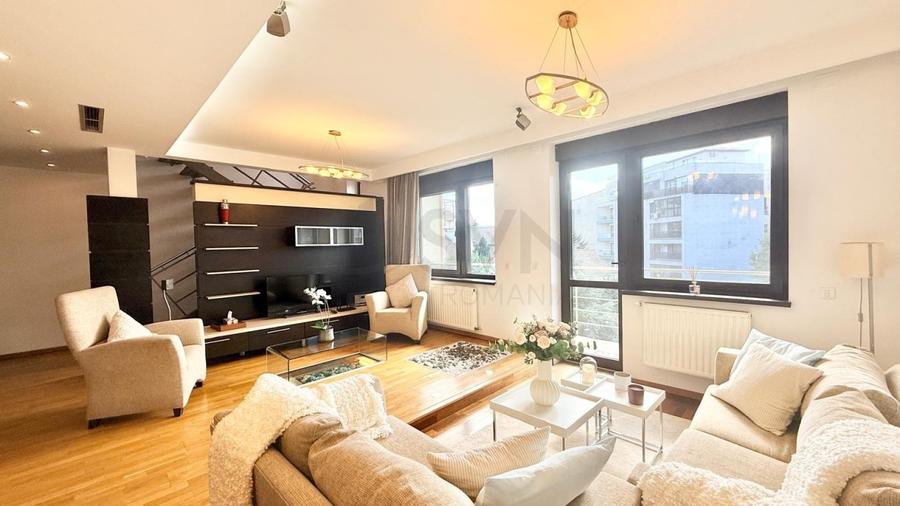 REA1029884 DUPLEX SPATIOS/5 CAMERE/4 BALCOANE/ 2 GARAJE/ HERASTRAU