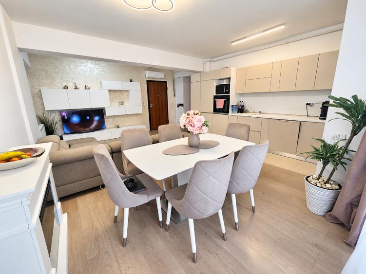 Apartament  Sisesti3 camere cu gradina  75mp