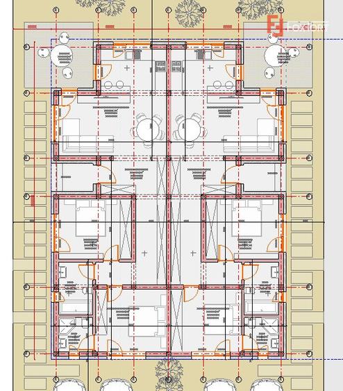 Duplex cu 3 camere si 2 bai - 76 mp utili - Bucovat