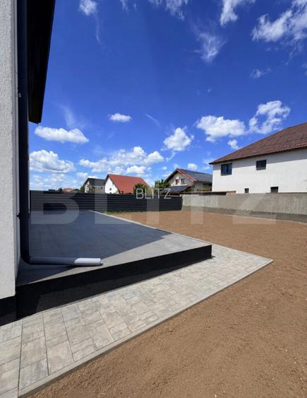 Casa noua de vanzare, finisata la cheie, teren 540 mp, 157 mp - Sanpetru - 2