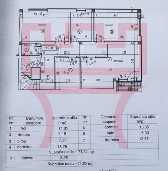 Apartament in casa cu panorama etajul 1 si loc de parcare