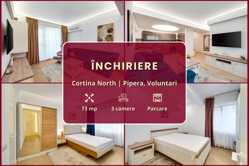 Cortina North || 2 dormitoare || Finisaje de lux || Comision 0