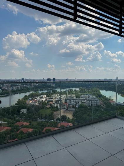 UP-site Floreasca: 3 camere, etaj 20, vedere panoramica lac din toate camerele