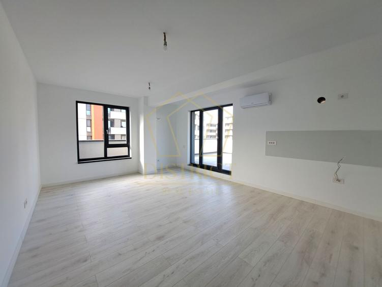 COM 0% Apartament finalizat cu 2 camere, terasa 91 mp | Torontalului