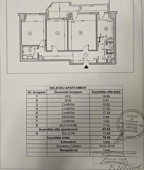 Vanzare Apartament 3 Camere Victoriei | Nicolae Titulescu