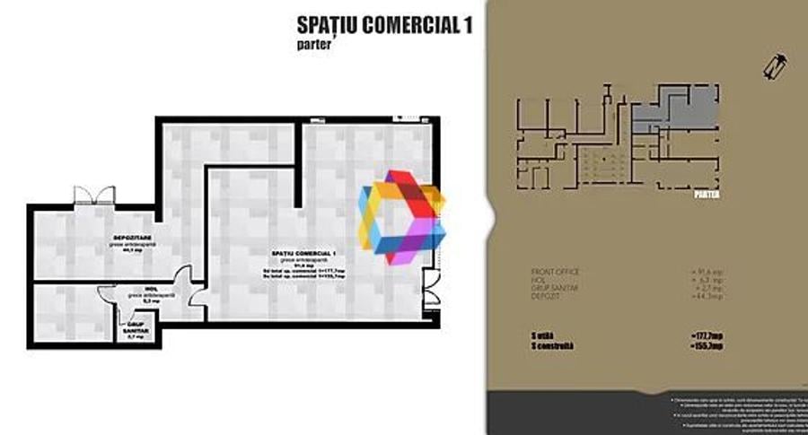 Spatiu cu chiriaș - 160 mp #plus-imo.ro