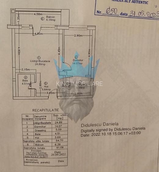 Apartament 2 Camere MTM SKY Residence Voluntari - 21