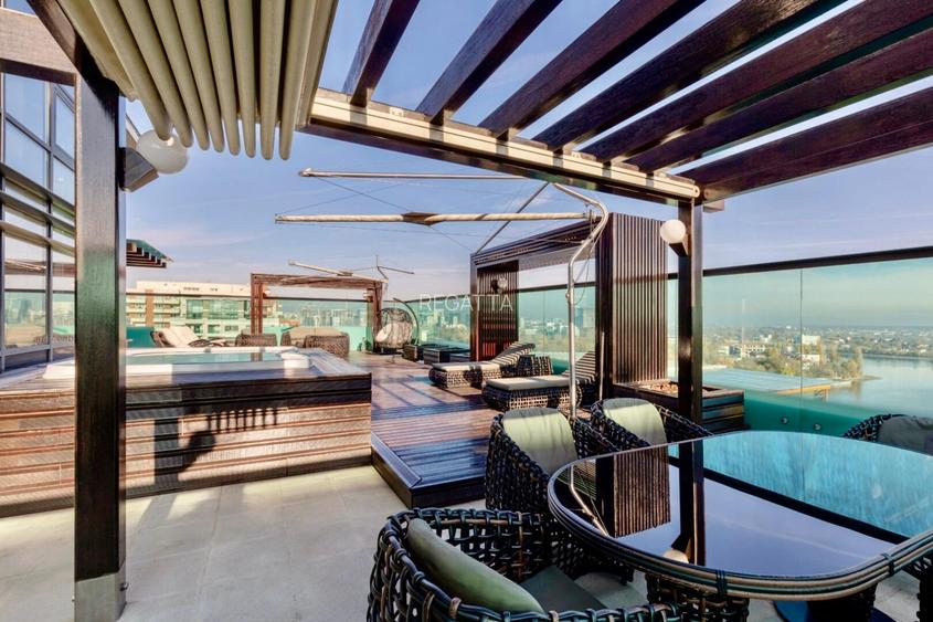 Penthouse tip duplex de vanzare 5 camere zona Floreasca, Bucuresti 474 mp - 4
