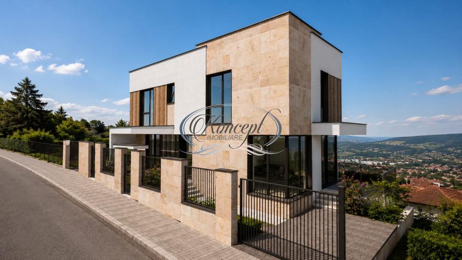 Casa premium cu panorama spectaculoasa in Andrei Muresanu