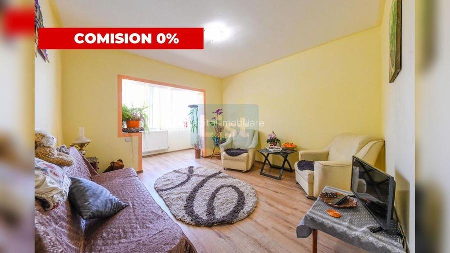 Comision 0 %  Apartament decomandat 3 camere, etajul 3/5 - 3