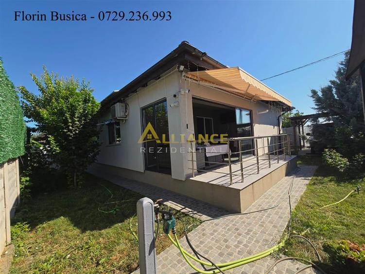 Casa individuala mobilata utilata ~ 3 camere 1 baie ~ teren 300mp
