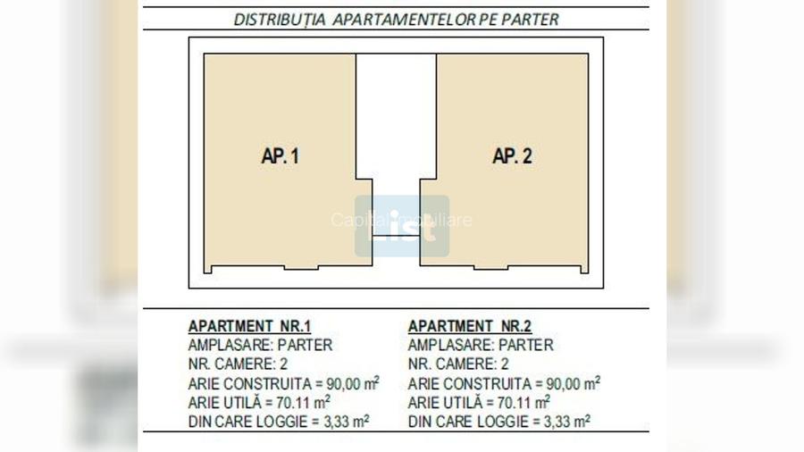 APARTAMENT CU O CAMERA BLOC NOU - 14