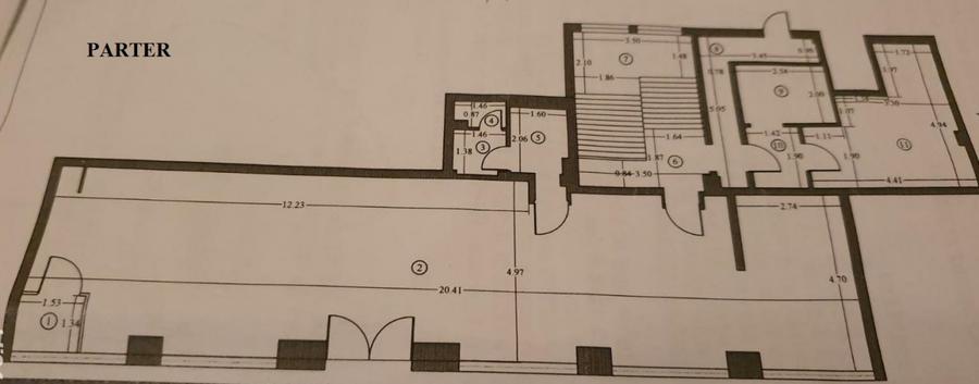 Ultracentral, SPATIU COMERCIAL, 340 mp., IDEAL REPREZENTANTA