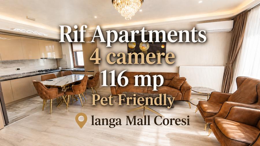 Complex RIF, Apartmente de inchiriat zona Mall Coresi, 4 camere cu 2 bai, 116 mp