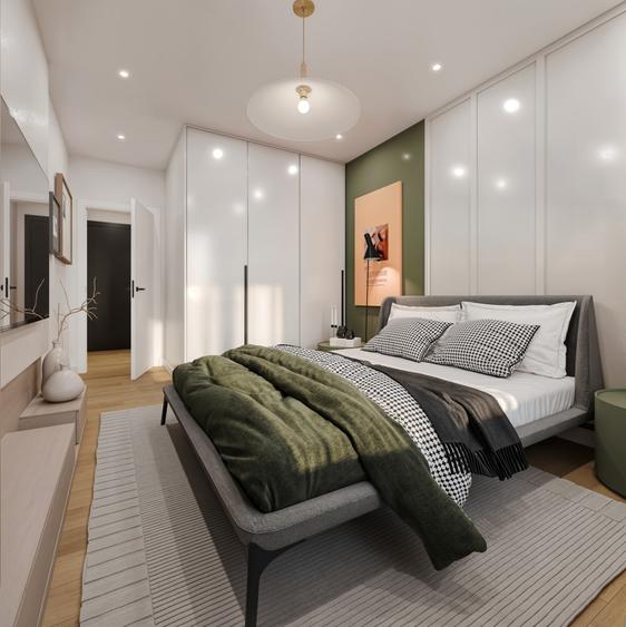 Apartament modern cu 2 camere în Băneasa