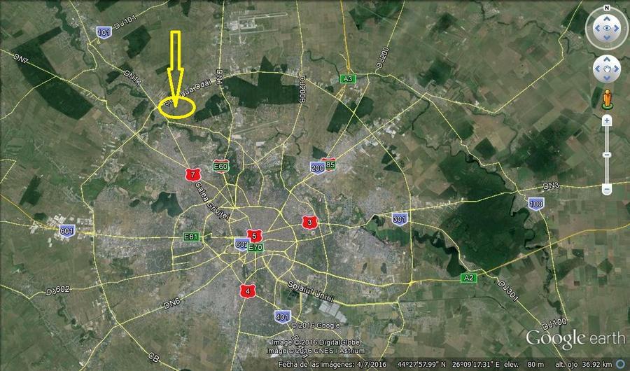 Teren 9.044mp Intravilan constructii Zona Sisesti
