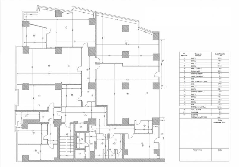 Office spaces for rent – Baneasa Offices - Street Pechea - 13