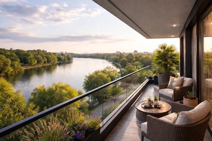 Apartament 4 camere de vânzare | Complex Nou | Terasă 40 mp | Vedere deschisă