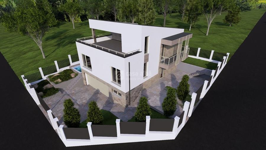 Bucium - teren 398mp cu autorizatie constructie D+P+E, toate utilitatile