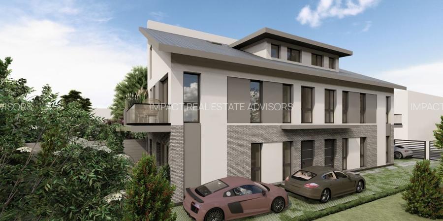 Duplex modern P+1E+M,  BUCURESTII NOI || 450,000 +TVA - 15