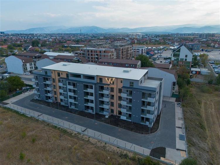 Apartament 2 camere la cheie + balcon, bloc nou, cu lift